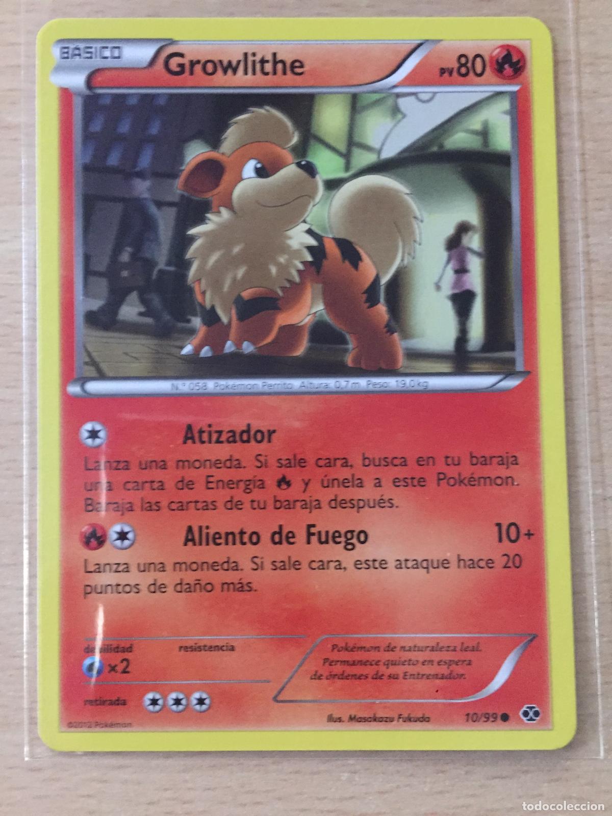 Trading cards: 2012 - GROWLITHE - POKEMON - Foto 1