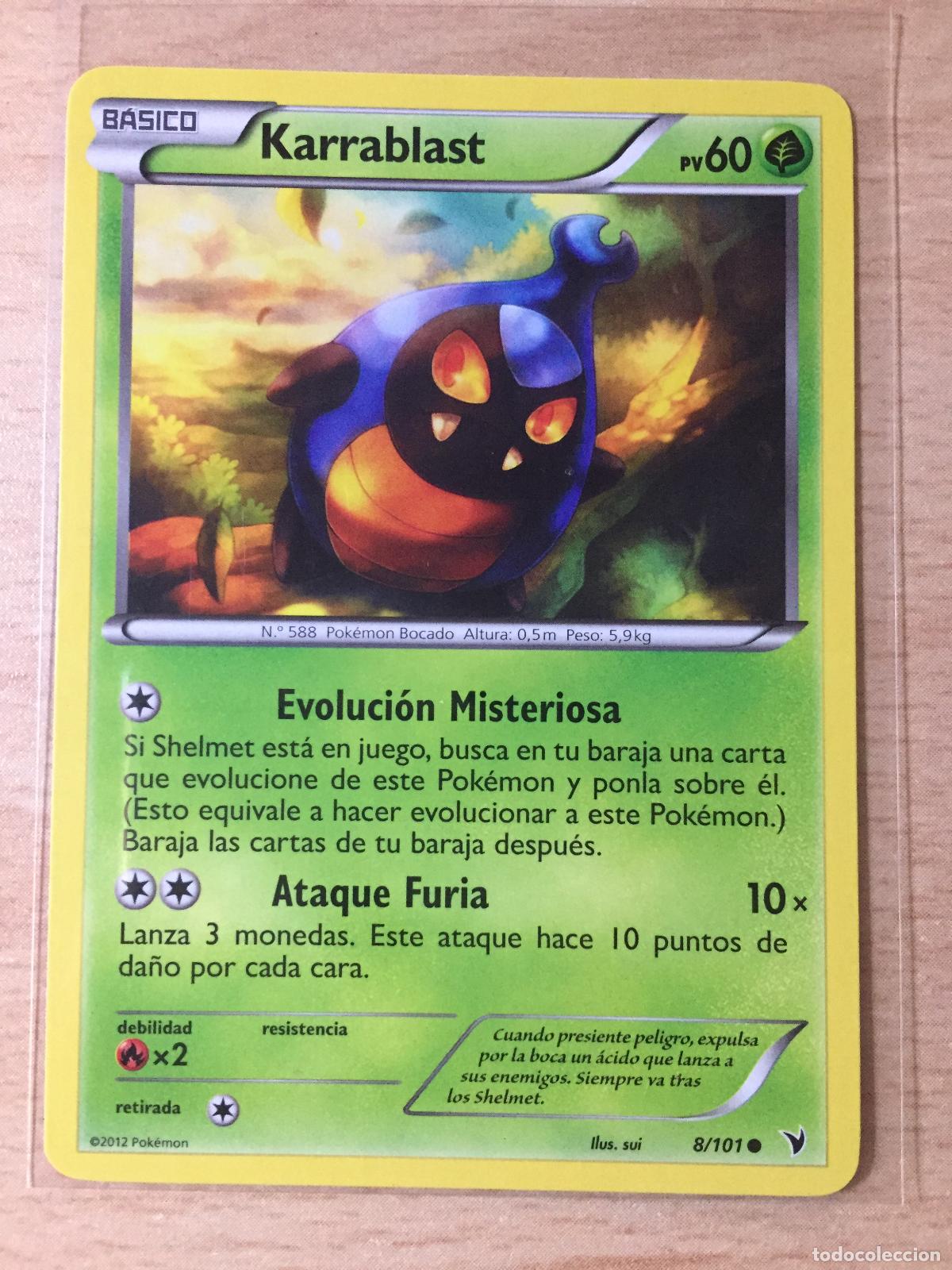 Trading cards: 2012 - KARRABLAST - POKEMON - Foto 1