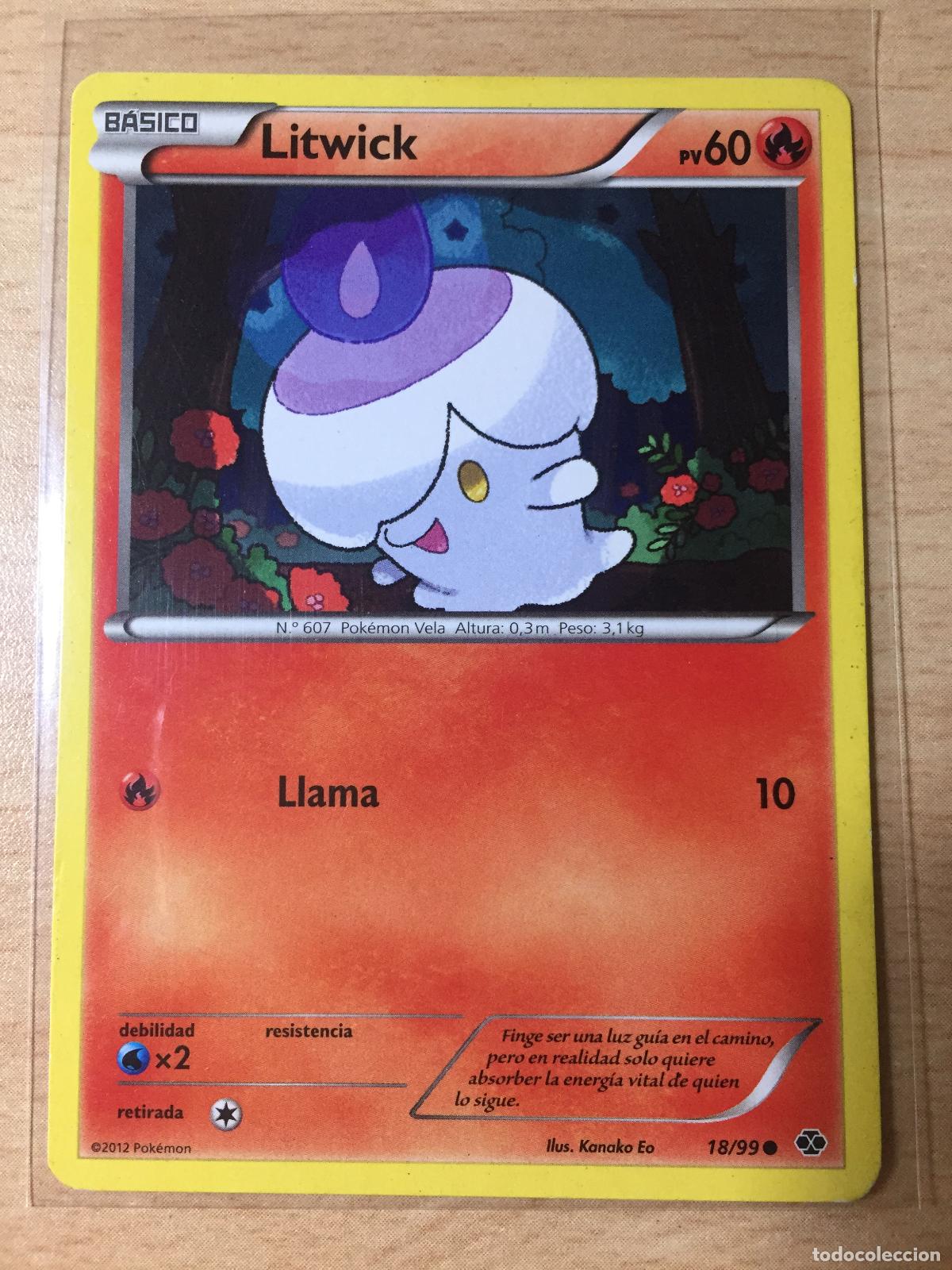 Trading cards: 2012 - LITWICK - POKEMON - Foto 1
