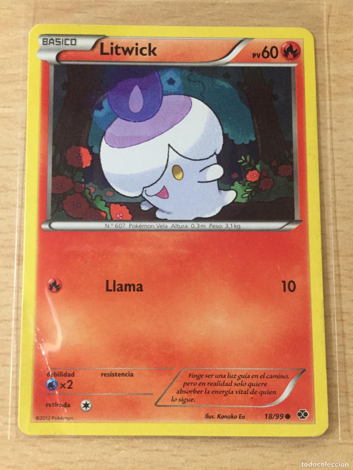 Trading cards: 2012 - LITWICK - POKEMON - Foto 1