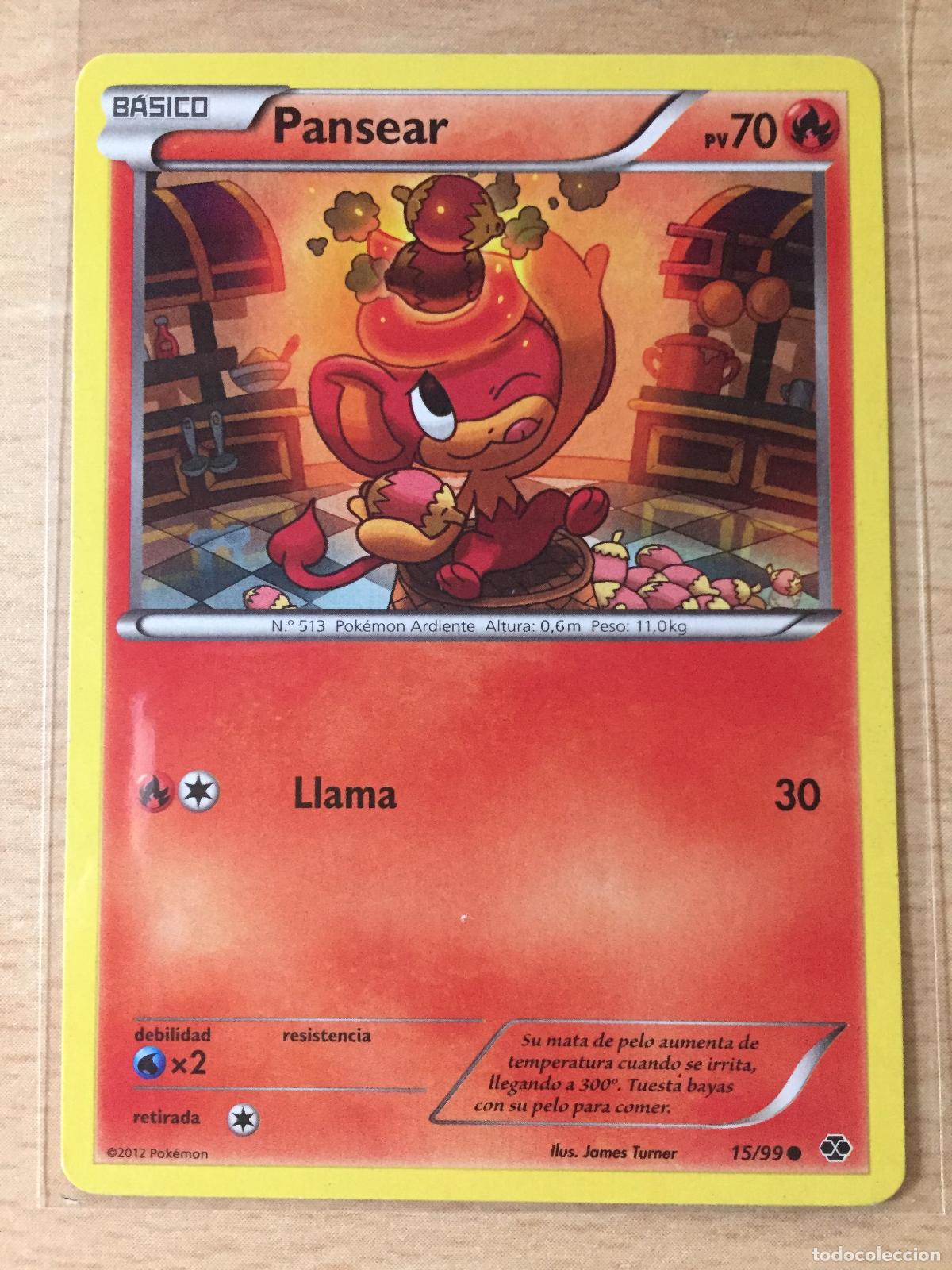 Trading cards: 2012 - PANSEAR - POKEMON - Foto 1