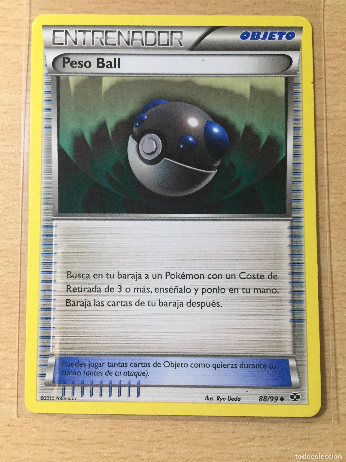 Trading cards: 2012 - PESO BALL - POKEMON - Foto 1