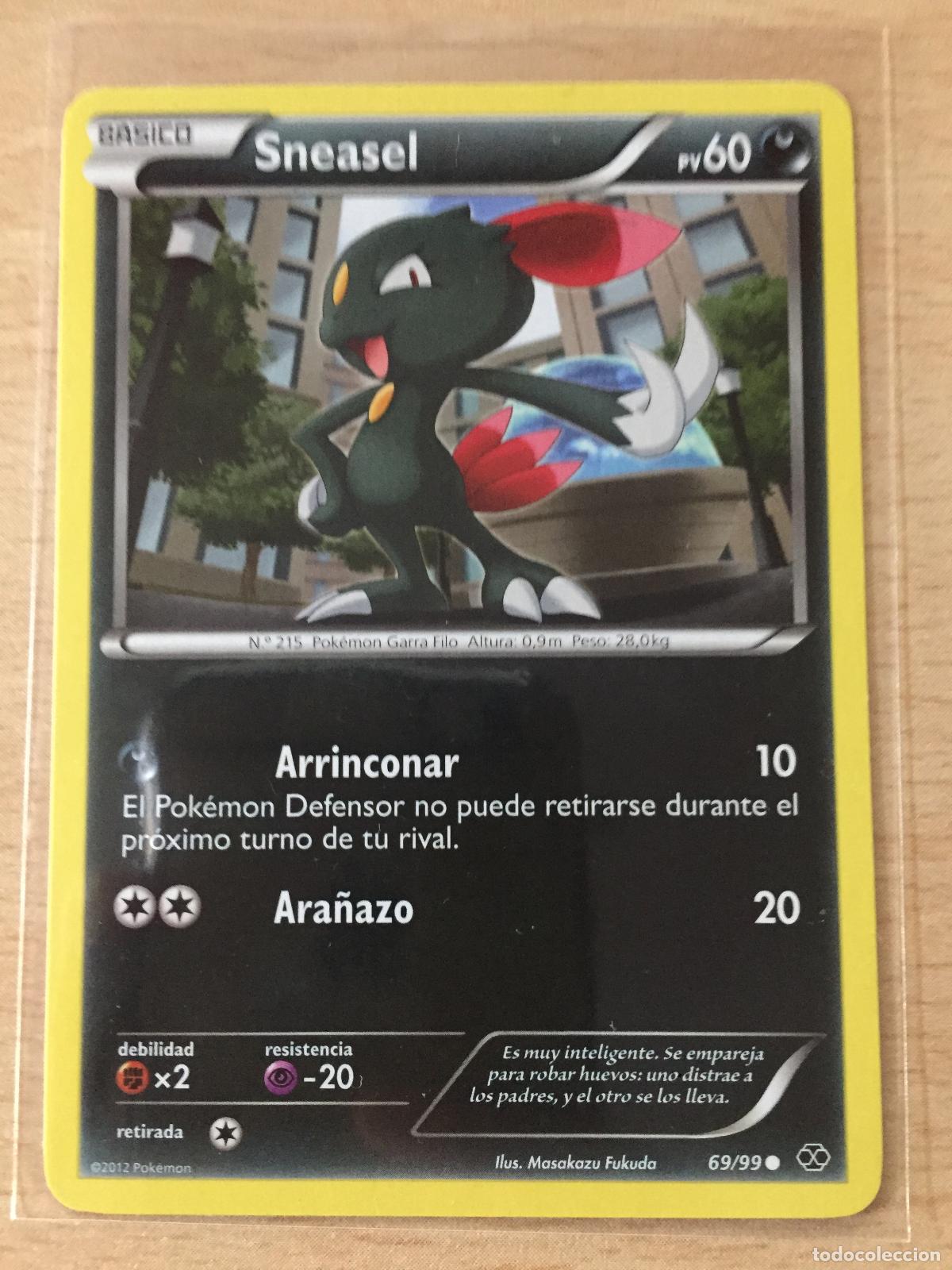 Trading cards: 2012 - SNEASEL - POKEMON - Foto 1