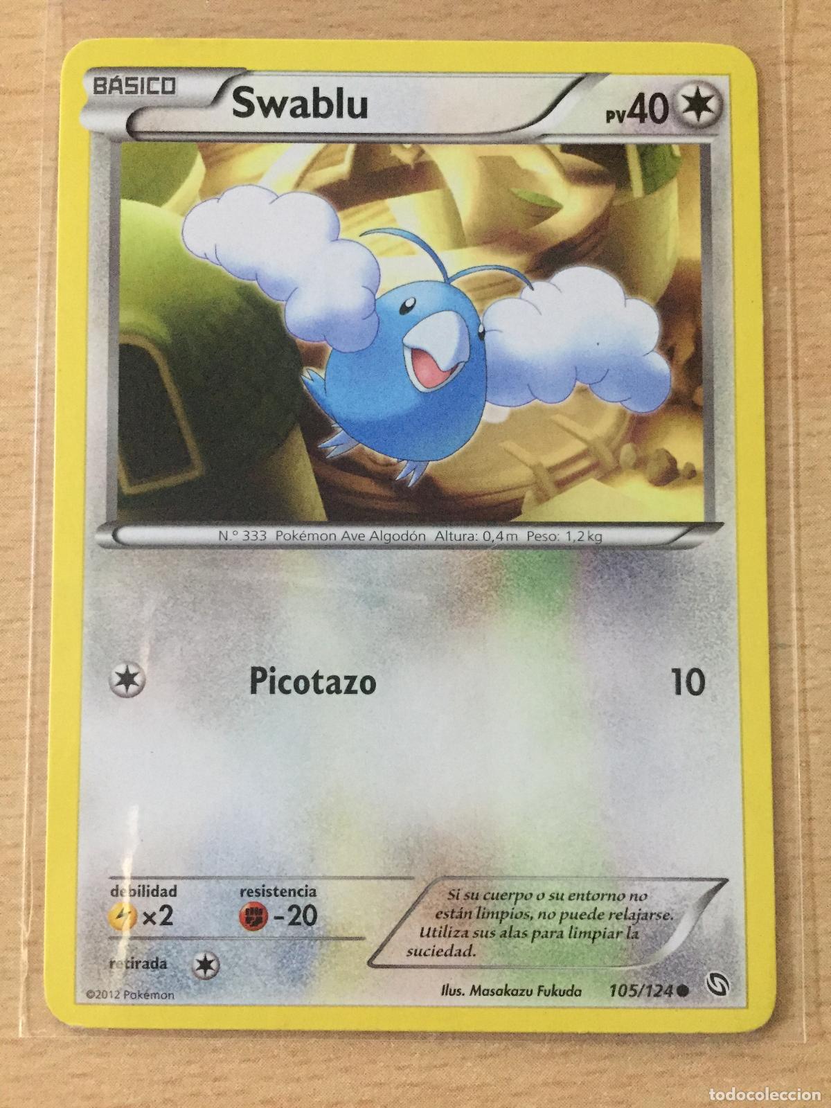 Trading cards: 2012 - SWABLU - POKEMON - Foto 1