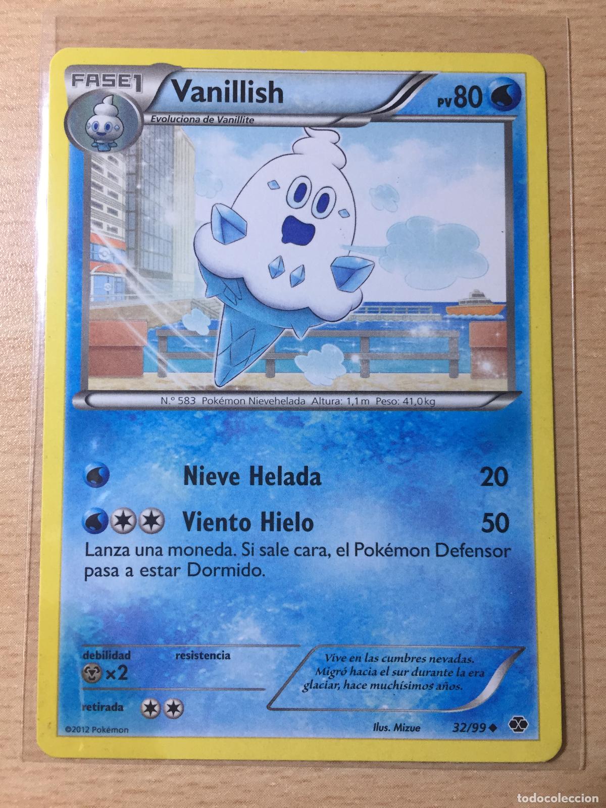 Trading cards: 2012 - VANILLISH - POKEMON - Foto 1
