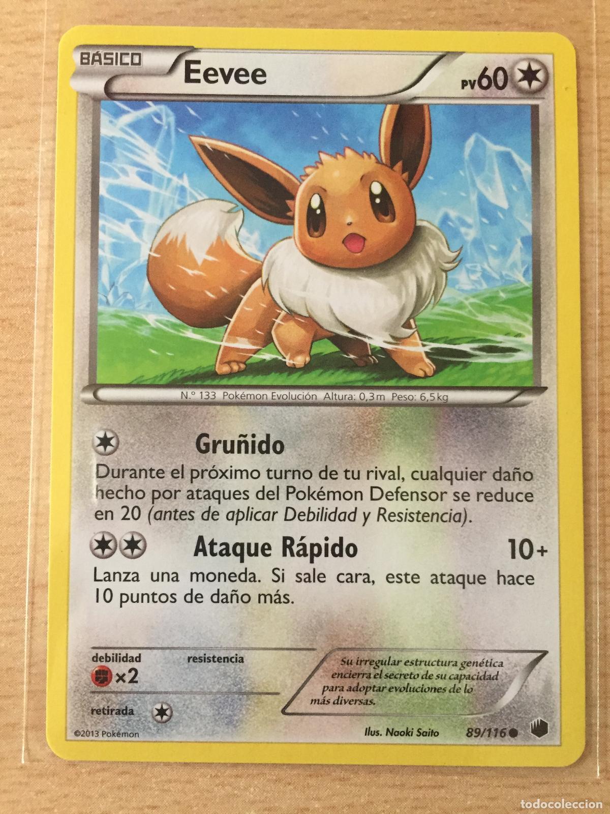 Trading cards: 2013 - EEVEE - POKEMON - Foto 1