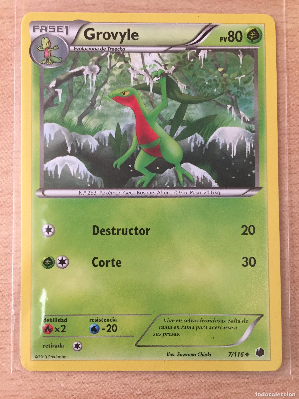 Trading cards: 2013 - GROVYLE - POKEMON - Foto 1