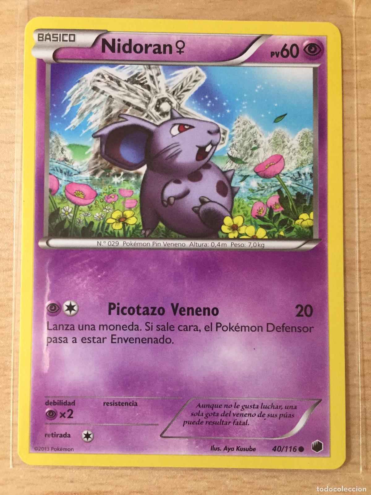 Trading cards: 2013 - NIDORAN - POKEMON - Foto 1