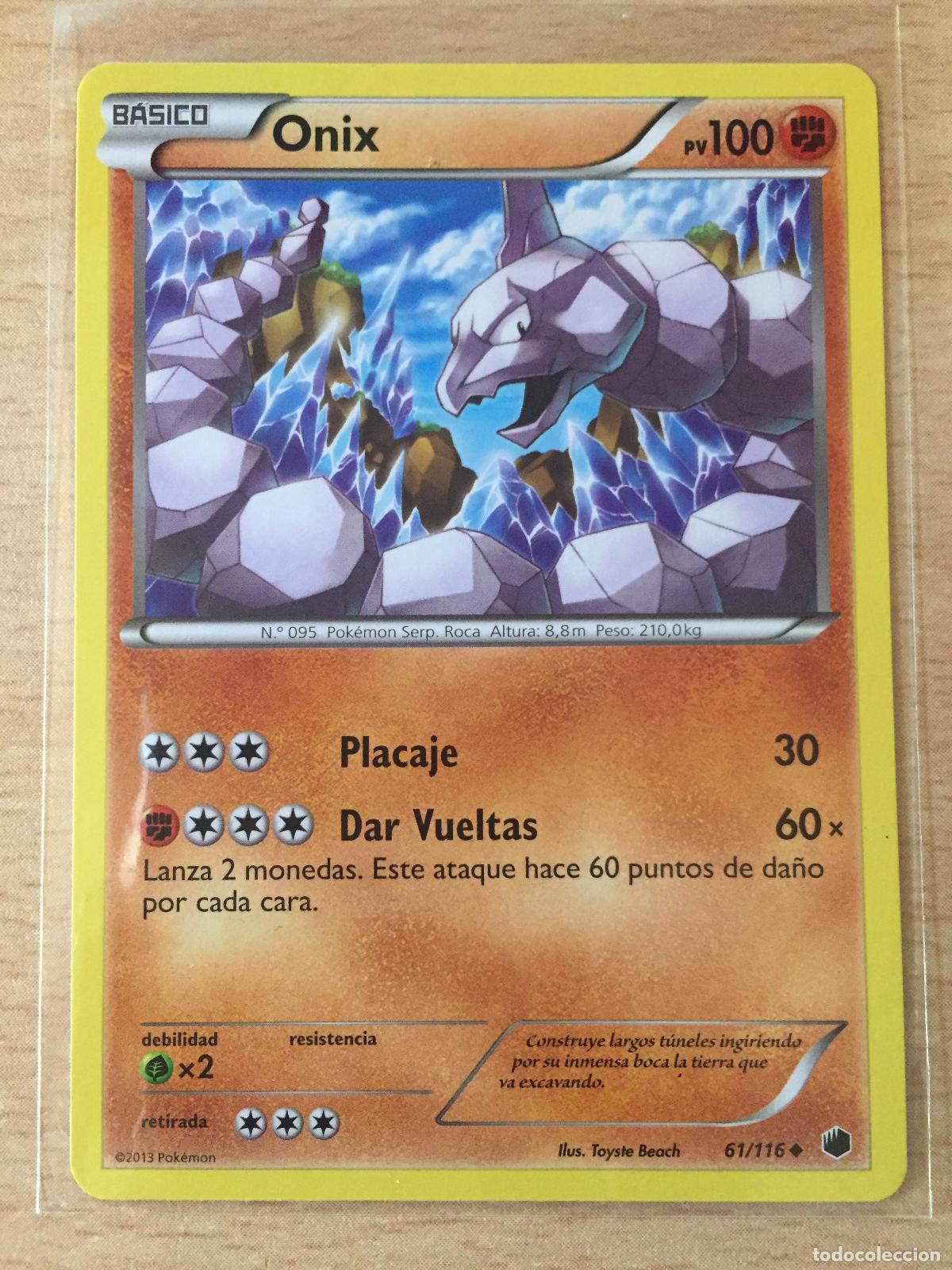 Trading cards: 2013 - ONIX - POKEMON - Foto 1