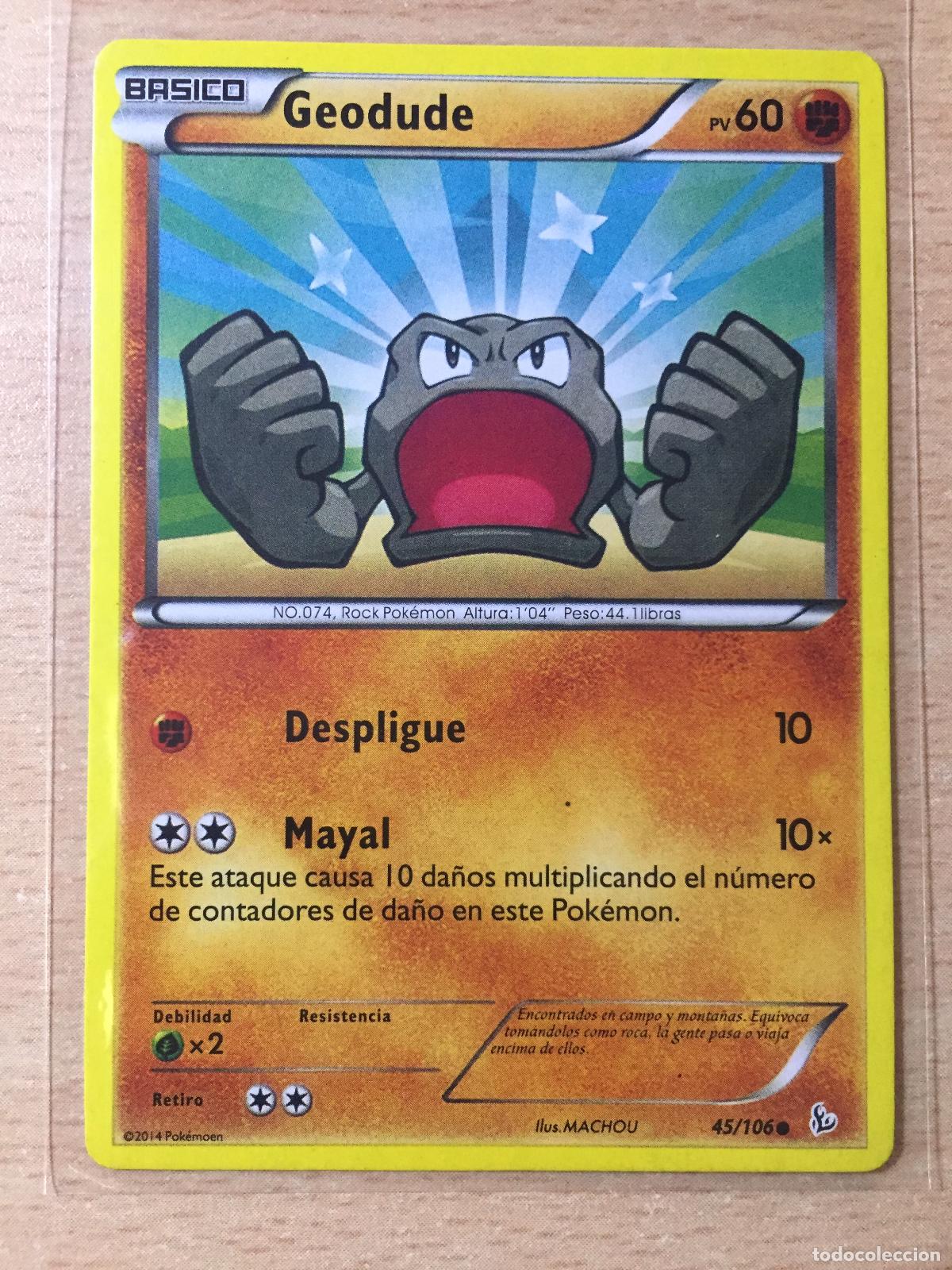 Trading cards: 2014 - GEODUDE - POKEMON - Foto 1