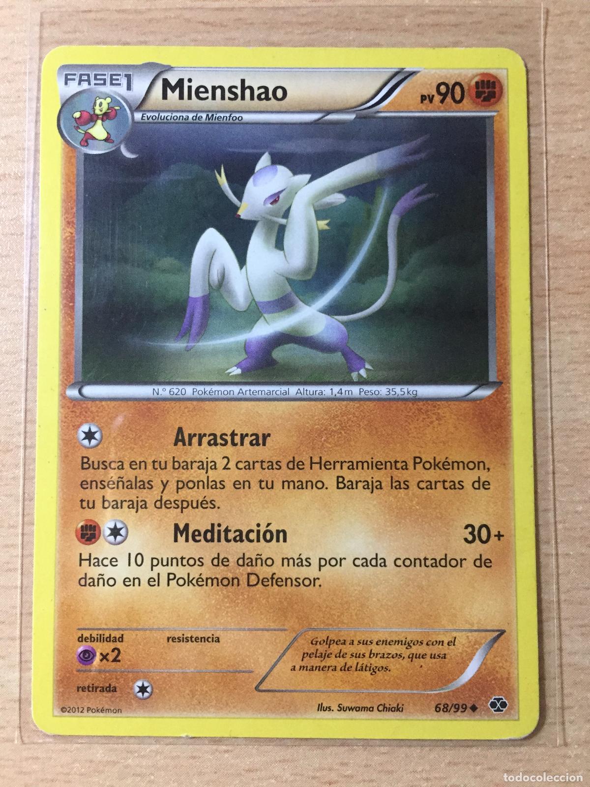 Trading cards: 2012 - MIENSHAO - POKEMON - Foto 1