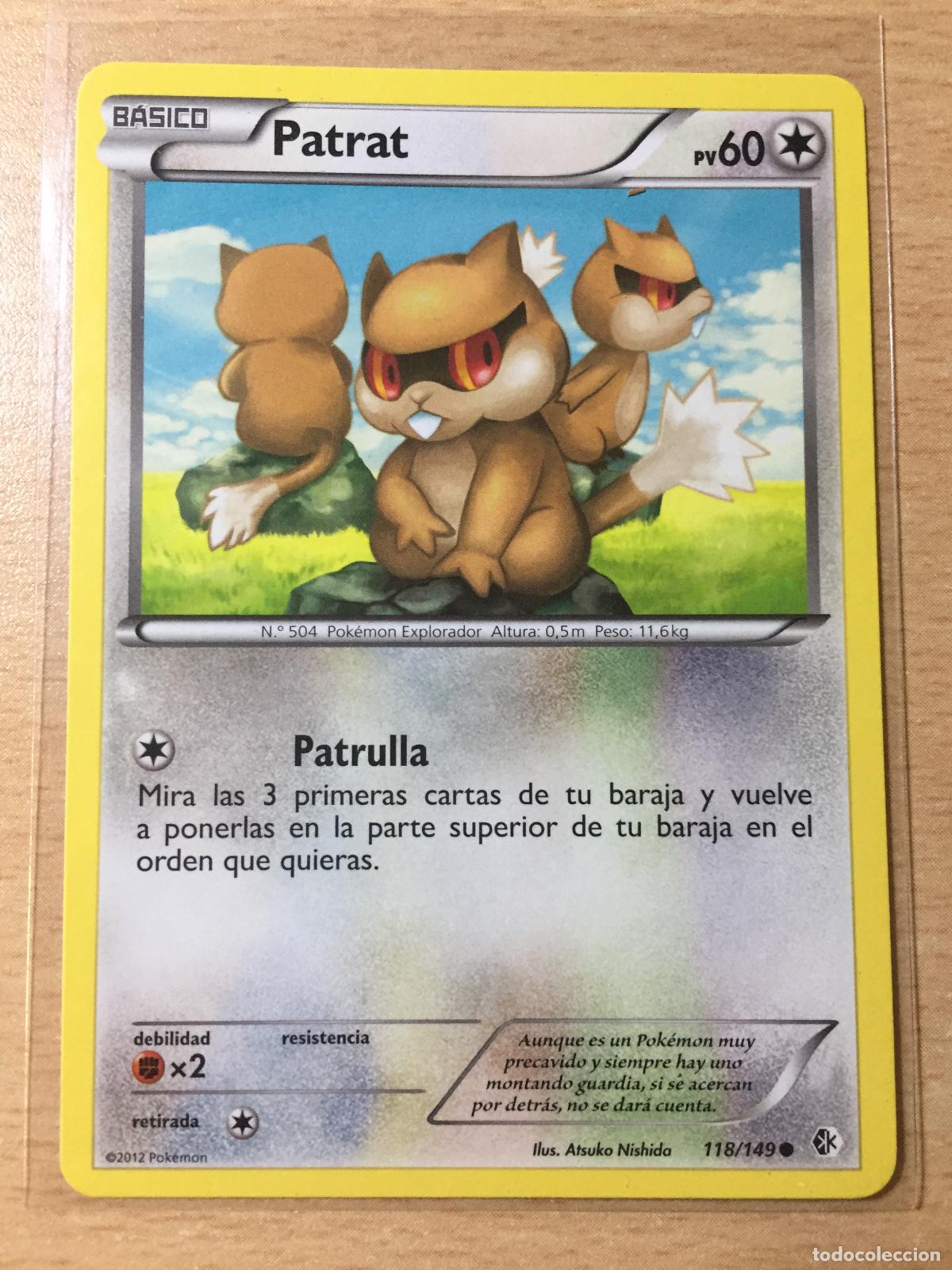 Trading cards: 2012 - PATRAT - POKEMON - Foto 1