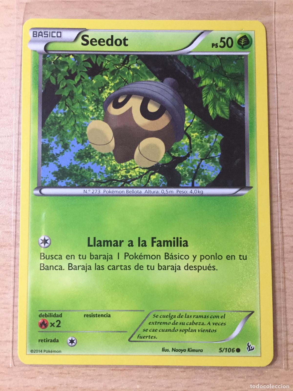 2014 - seedot - pokemon - Buy Antique trading cards on todocoleccion