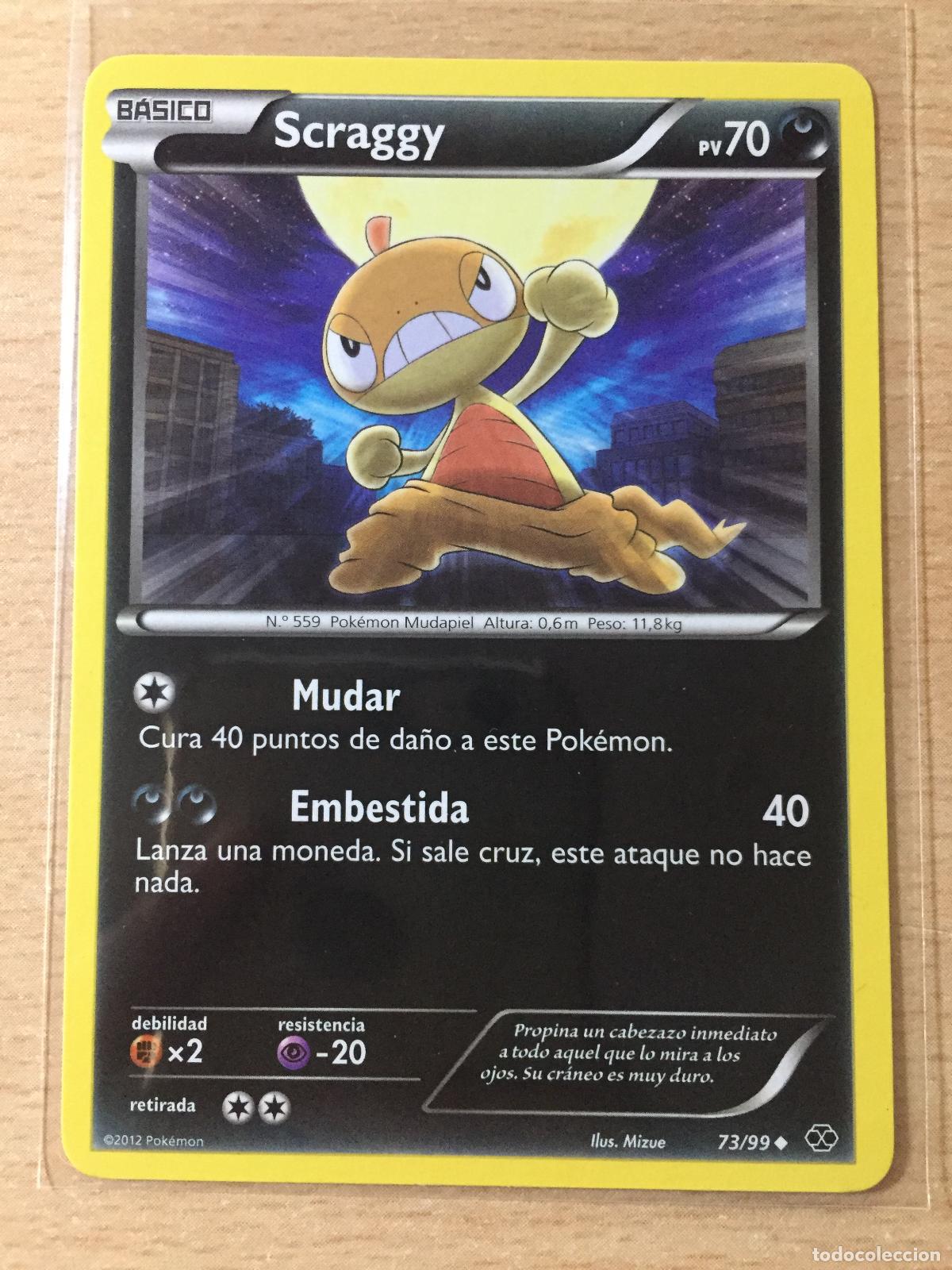 Trading cards: 2012 - SCRAGGY - POKEMON - Foto 1