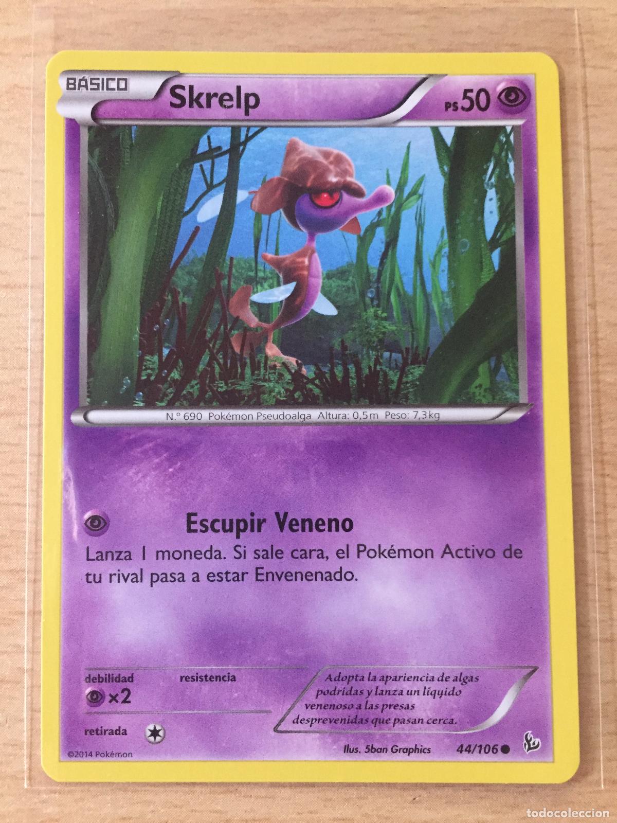 2014 - skrelp - pokemon - Buy Antique trading cards on todocoleccion