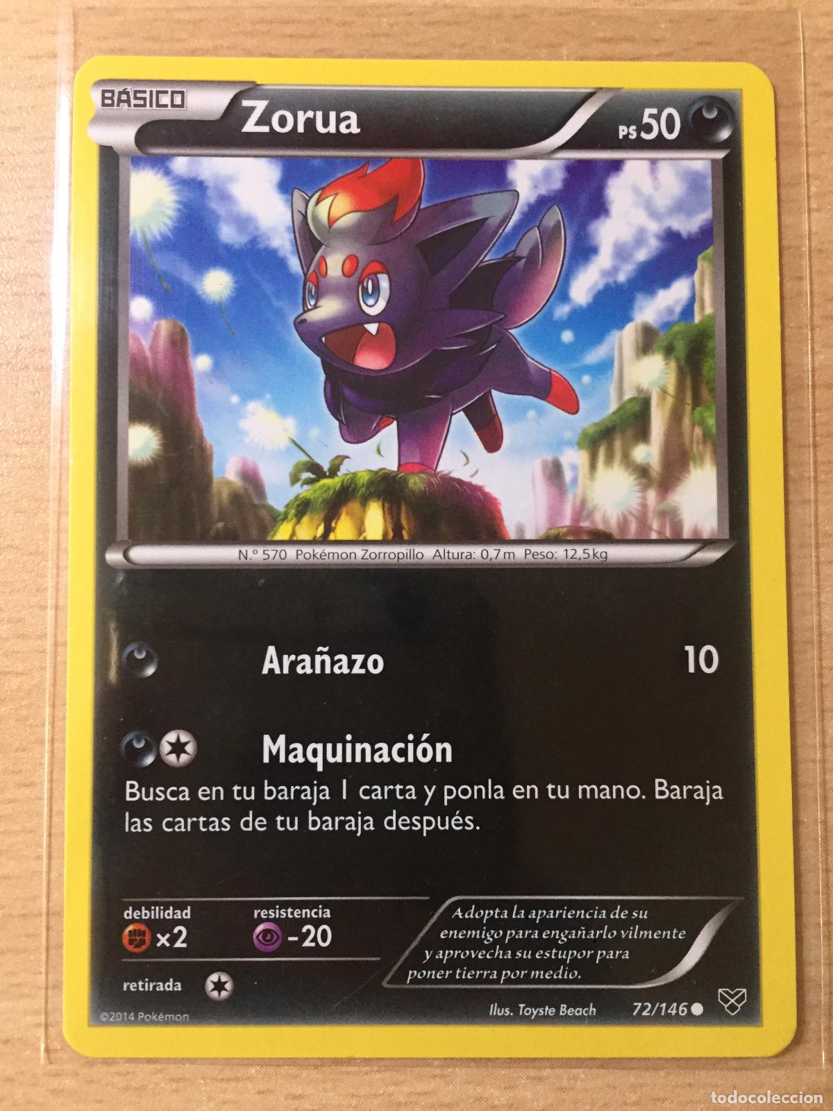 Trading cards: 2014 - ZORUA - POKEMON - Foto 1