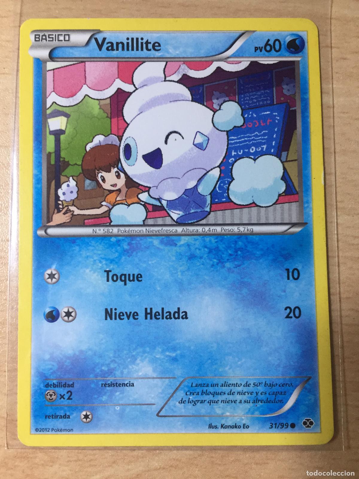 Trading cards: 2012 - VANILLITE - POKEMON - Foto 1