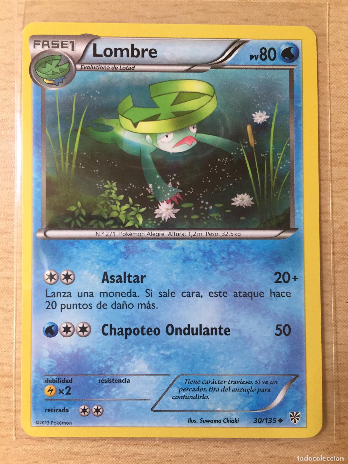 Trading cards: 2013 - LOMBRE - POKEMON - Foto 1