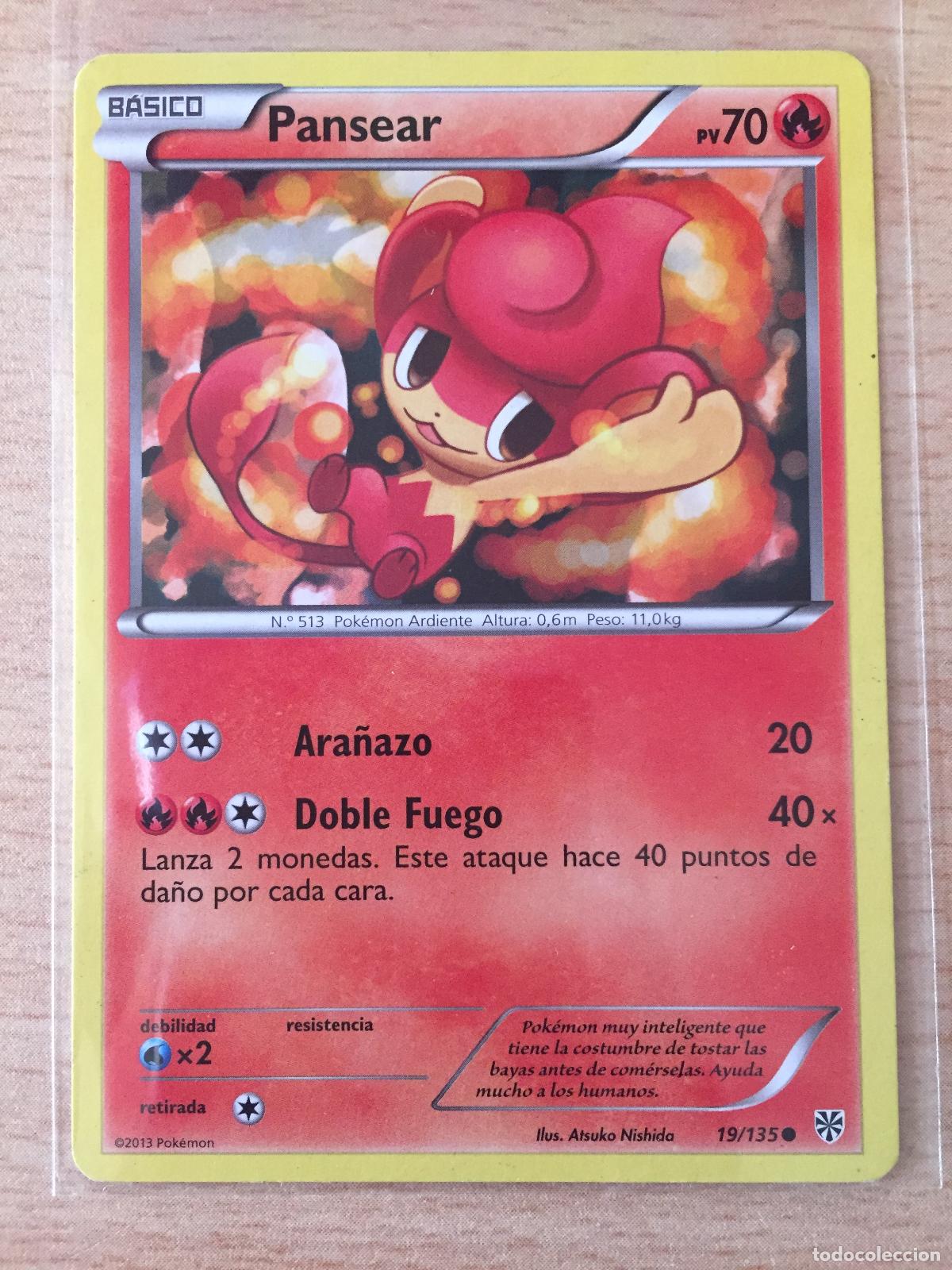 pokemon card pansear Pansear (18/98) [Black & White: Emerging Powers] main image 0
