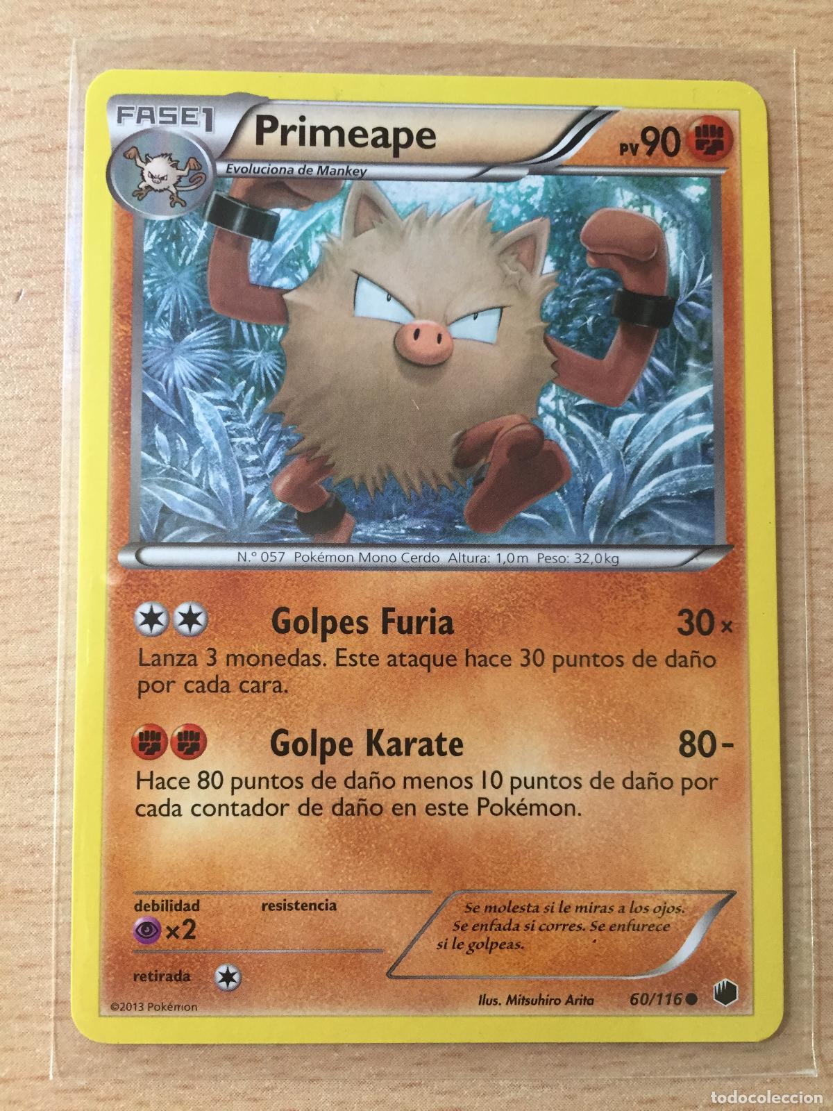 Trading cards: 2013 - PRIMEAPE - POKEMON - Foto 1