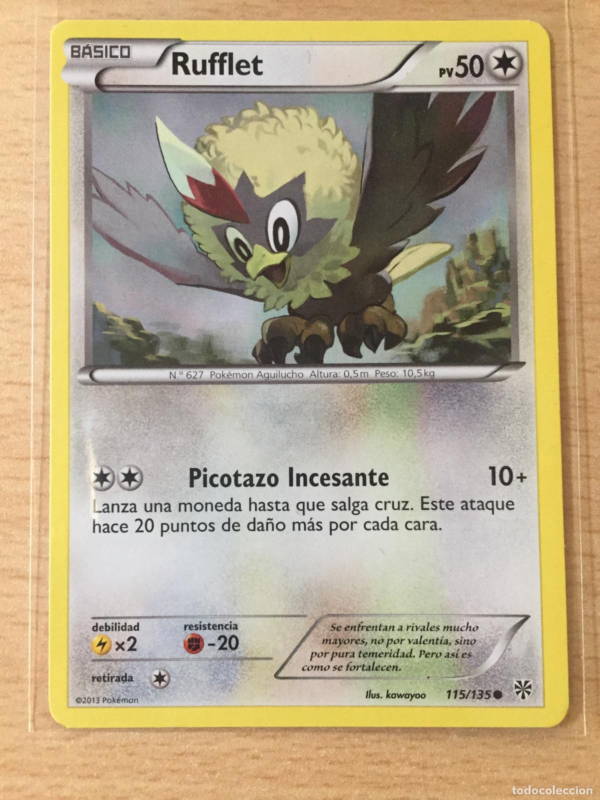 rufflet pokemon card Simplified Chinese Illustration Rare Metal Deck Box – Card Collective UK main image 0
