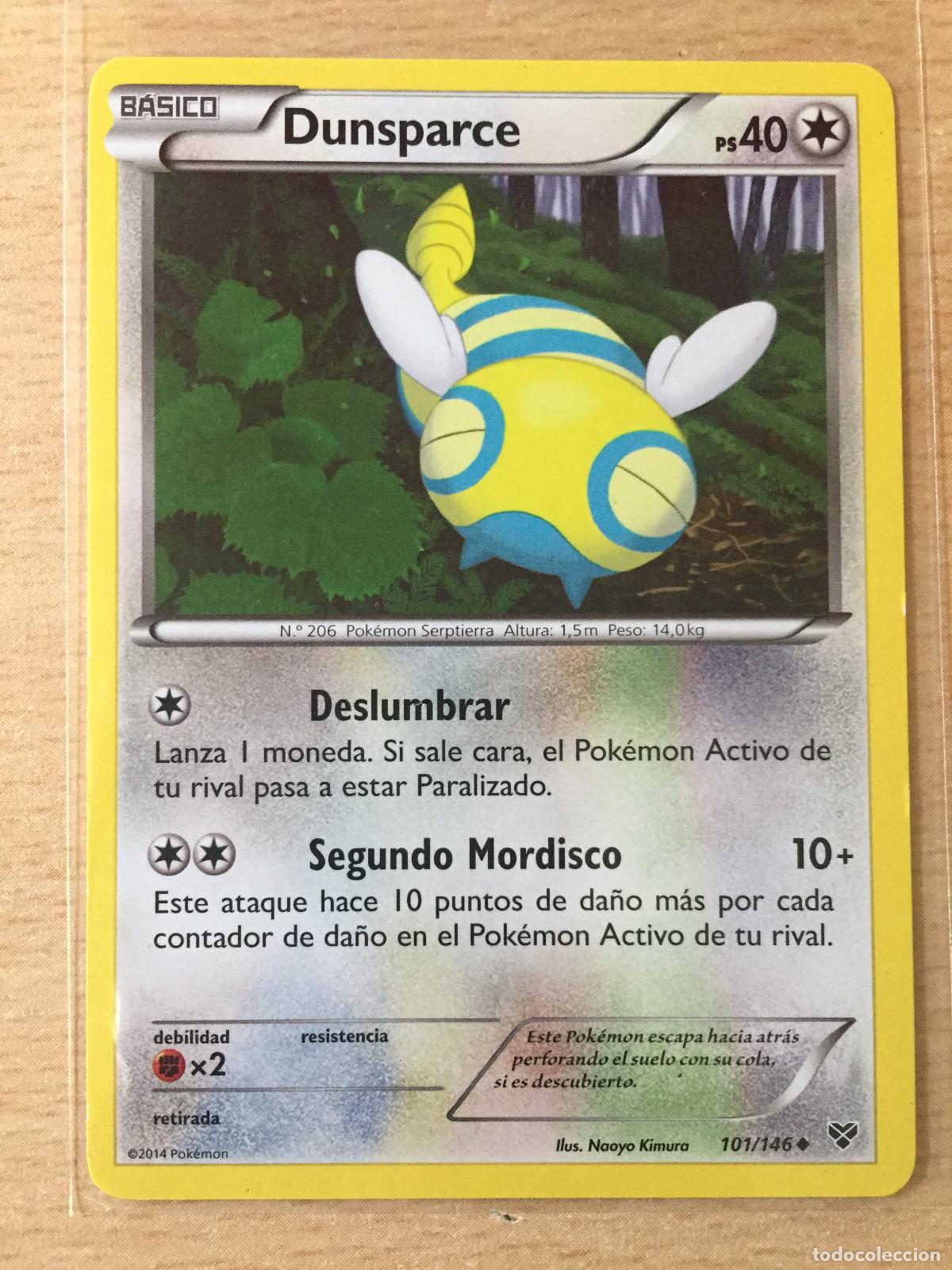 Trading cards: 2014 - DUNSPARCE - POKEMON - Foto 1