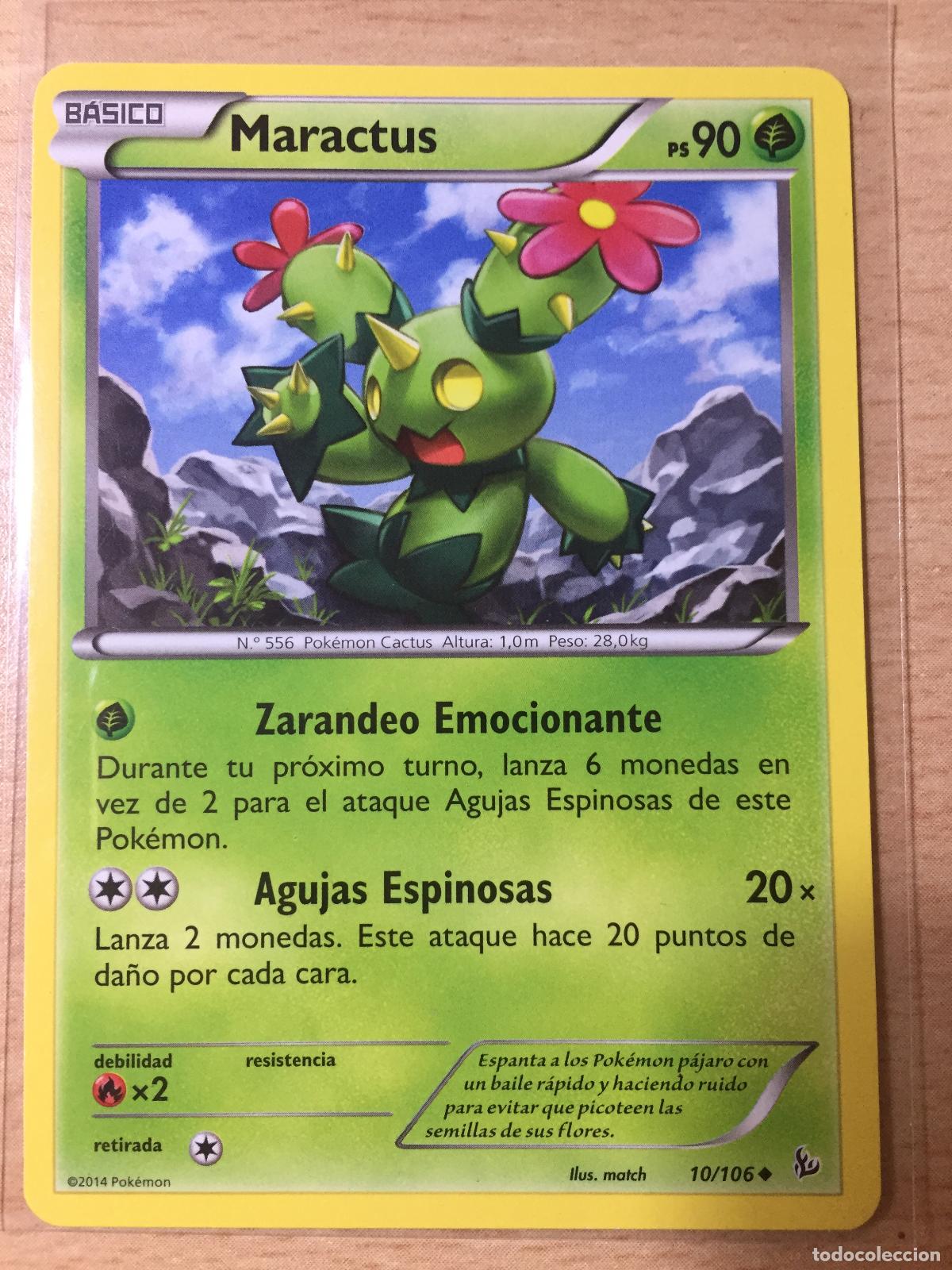 Trading cards: 2014 - MARACTUS - POKEMON - Foto 1