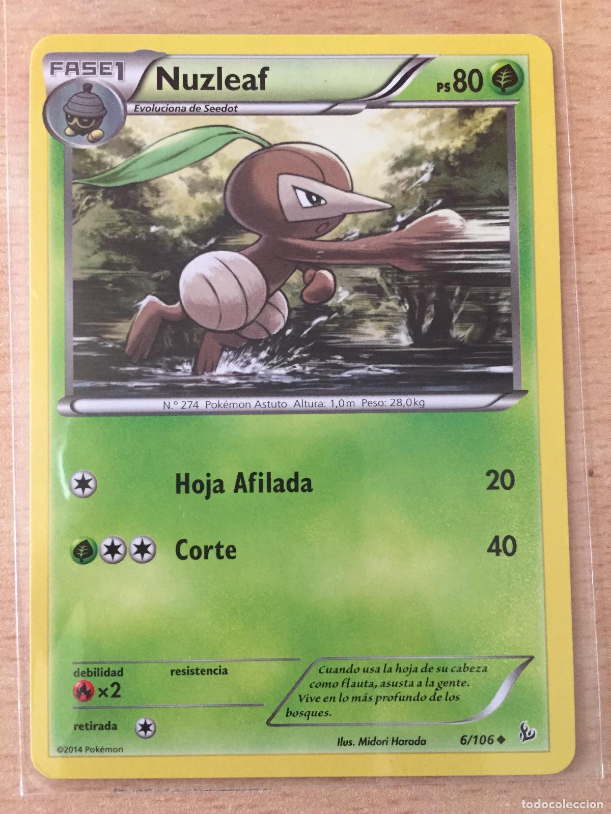 Trading cards: 2014 - NUZLEAF - POKEMON - Foto 1