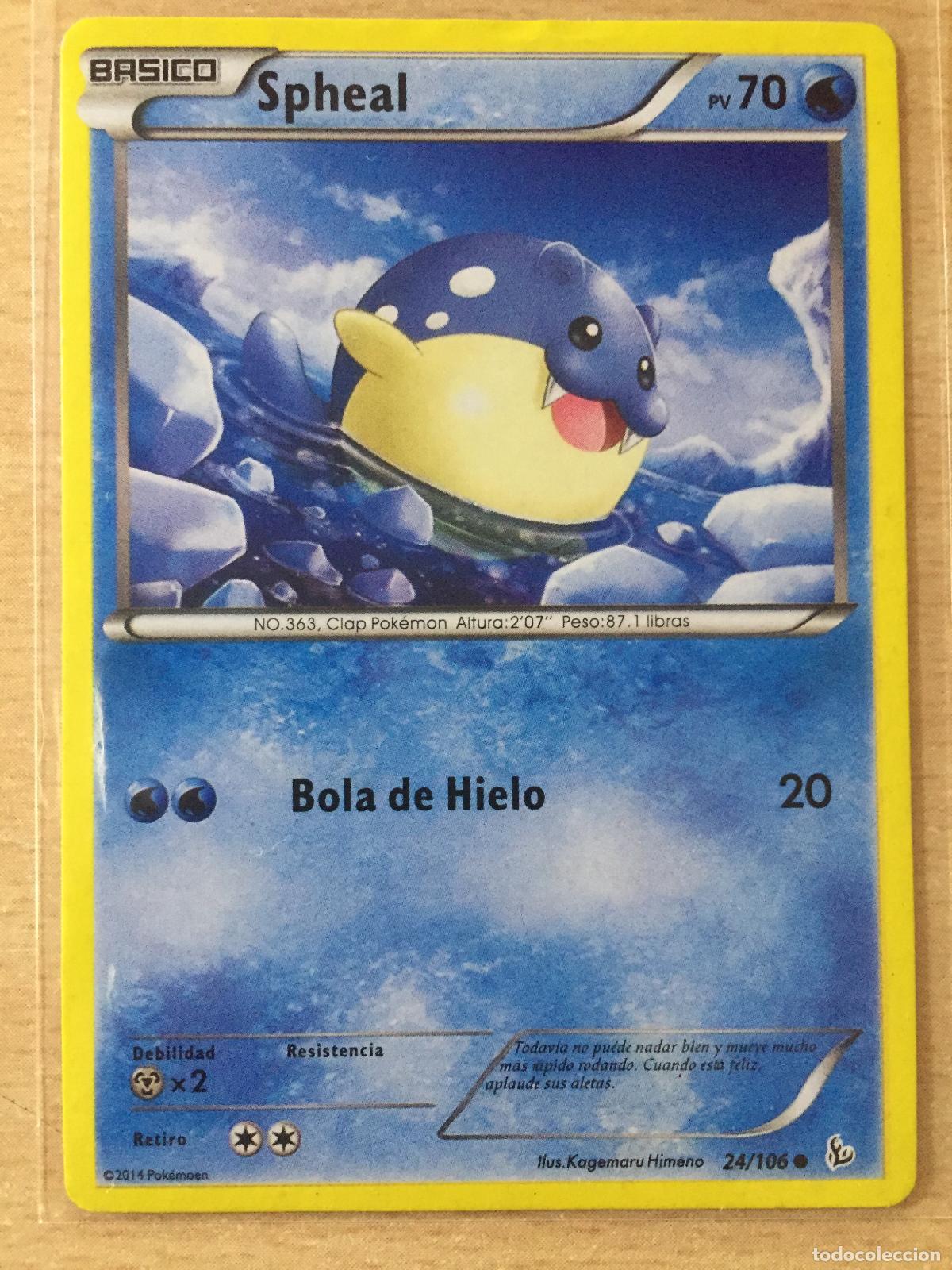 2014 - spheal - pokemon - Buy Antique trading cards on todocoleccion