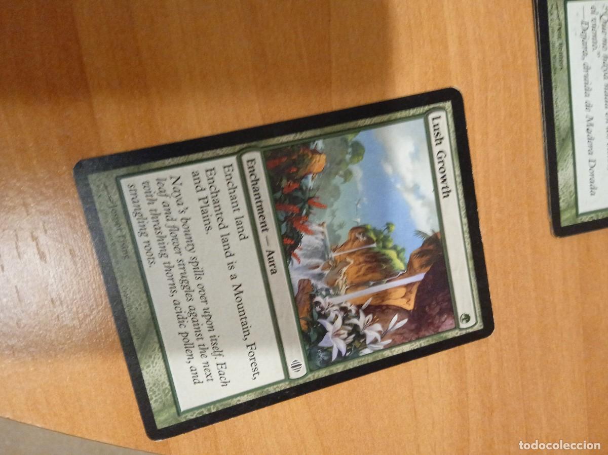 Trading cards: C-LKET48 MAGIC THE GATHERING LUSH GROWTH - Foto 1