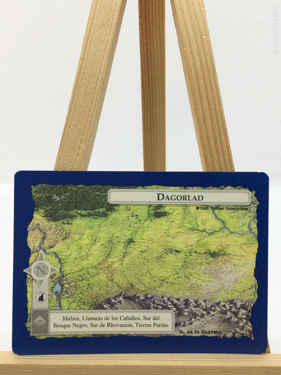 Trading Cards: Dagorlad Los Magos Borde Azul SATM 1995 Tolkien Enterprises MECCG