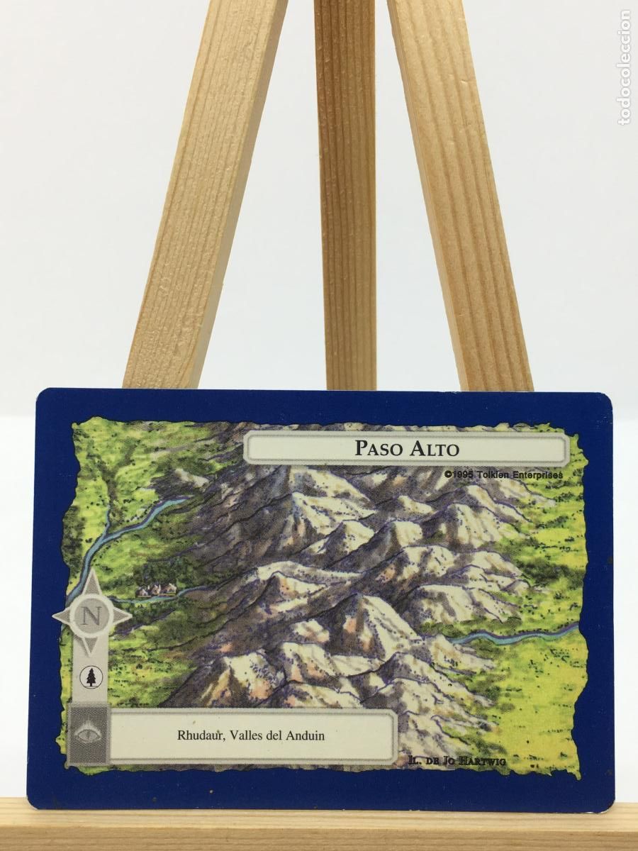 Trading Cards: Paso Alto Los Magos Borde Azul SATM 1995 Tolkien Enterprises MECCG