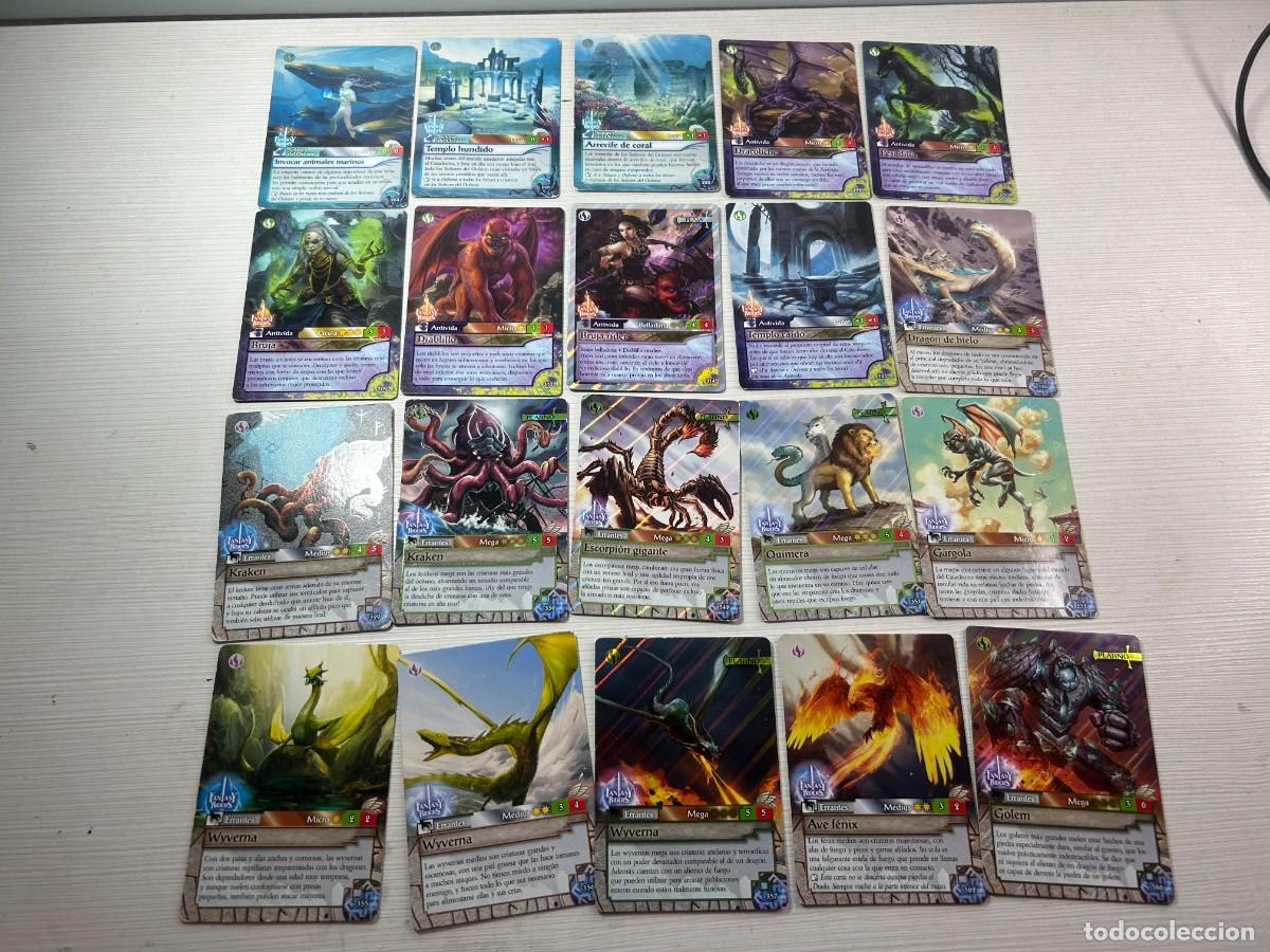Trading cards: LOTE FANTASY RIDERS - Foto 9
