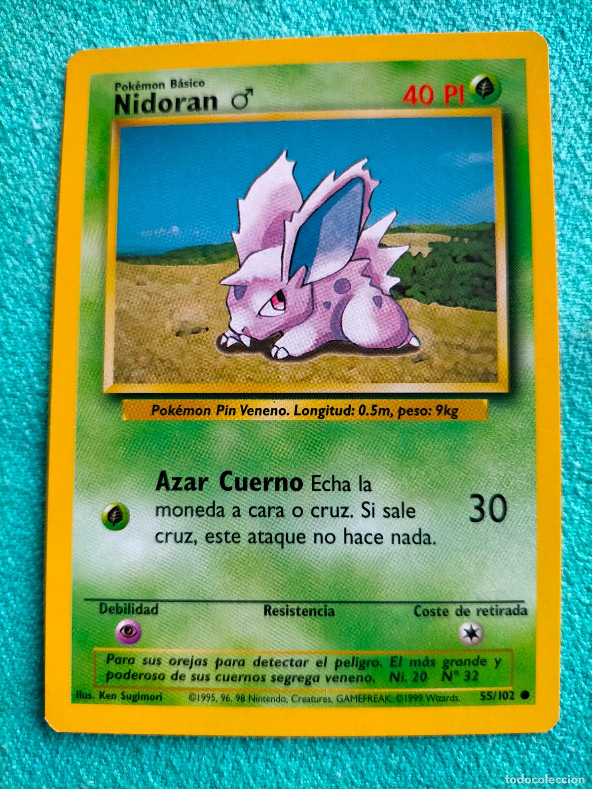 antigua carta pokmon 1999 base set (bs) spanis - Buy Antique trading cards  on todocoleccion