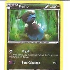 deino pokemon card value - (97/113) front and back. Deino HP 60 Call For