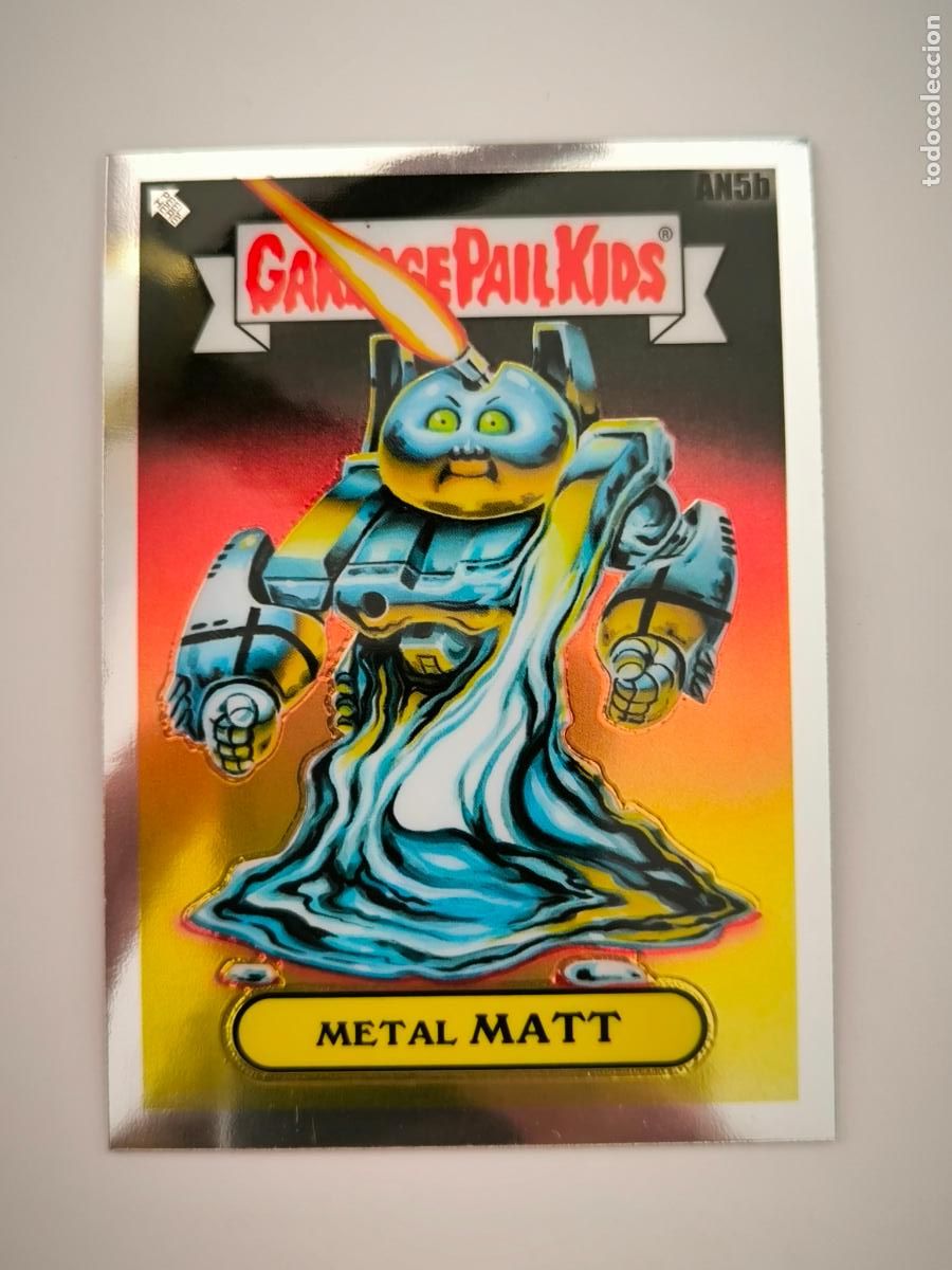 Trading Cards: GARBAGE PAIL KIDS CHROME 4 - # AN5B - METAL MATT - USA 2021 TOPPS - GPK PANDILLA BASURA (149E)