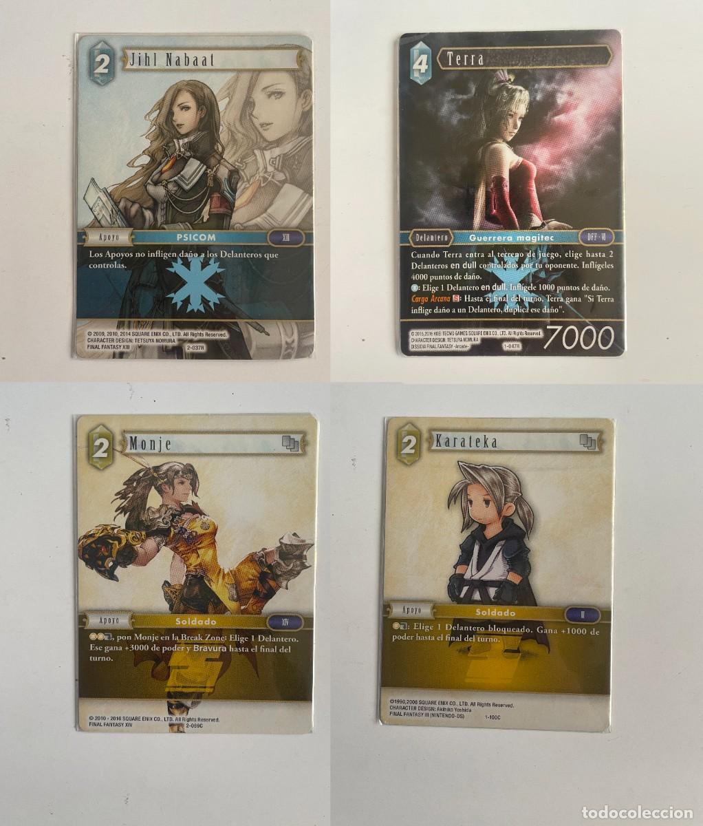 Trading cards: CARTAS FINAL FANTASY - Foto 1