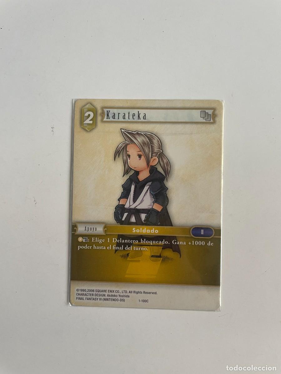 Trading cards: CARTAS FINAL FANTASY - Foto 4