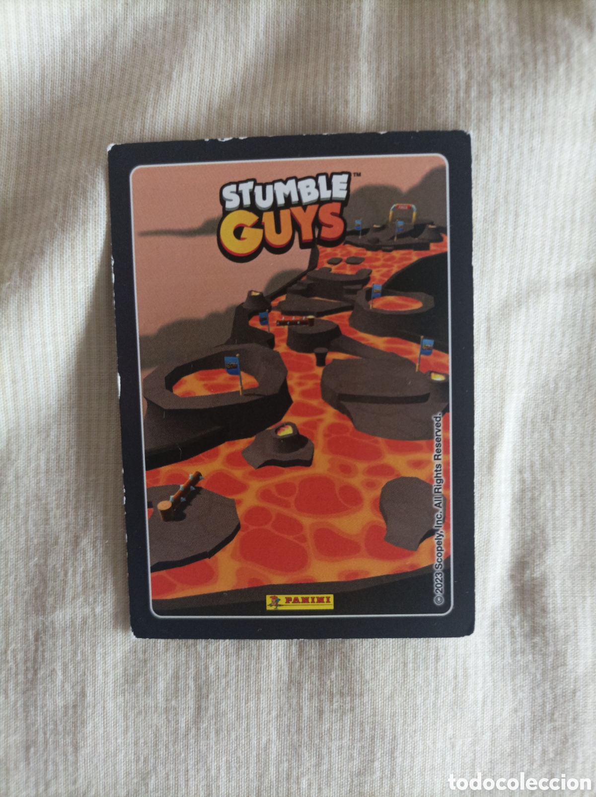 Trading cards: STUMBLE GUYS 228 EMOTES PANINI - Foto 2