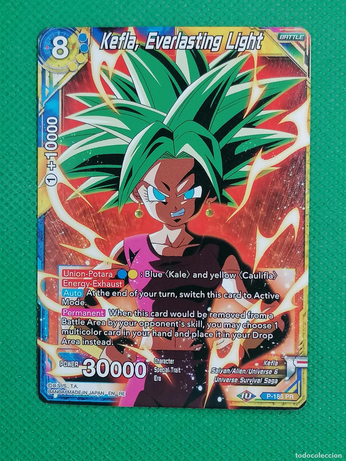 p -185 -pr kefla everlasting light dragon ball - Buy Antique trading cards on todocoleccion p -185 -pr kefla everlasting light dragon ball - Buy Antique trading cards on todocoleccion