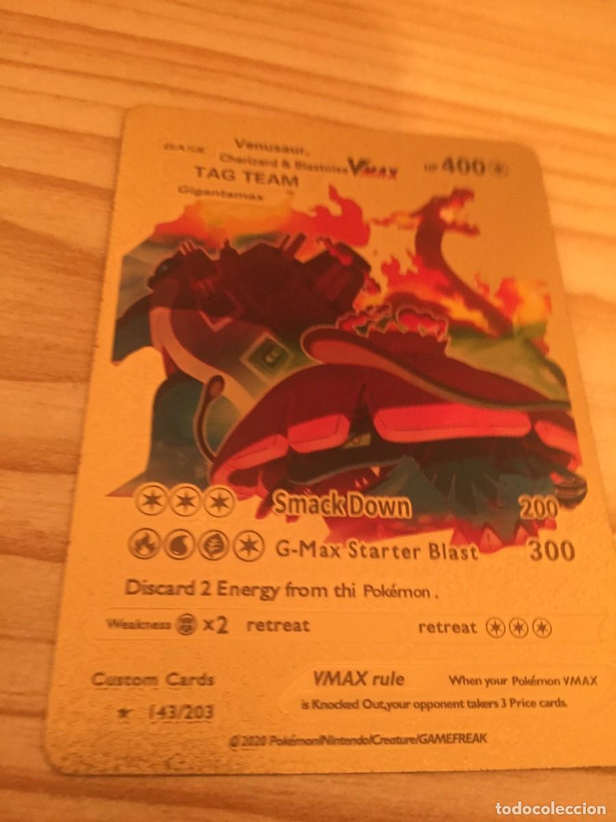 Trading cards: carta pokemon charizard blastoise vmax - Foto 1