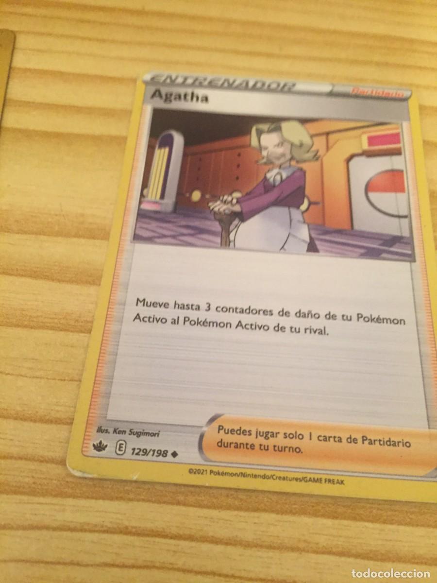 Trading cards: carta pokemon agatha - Foto 1