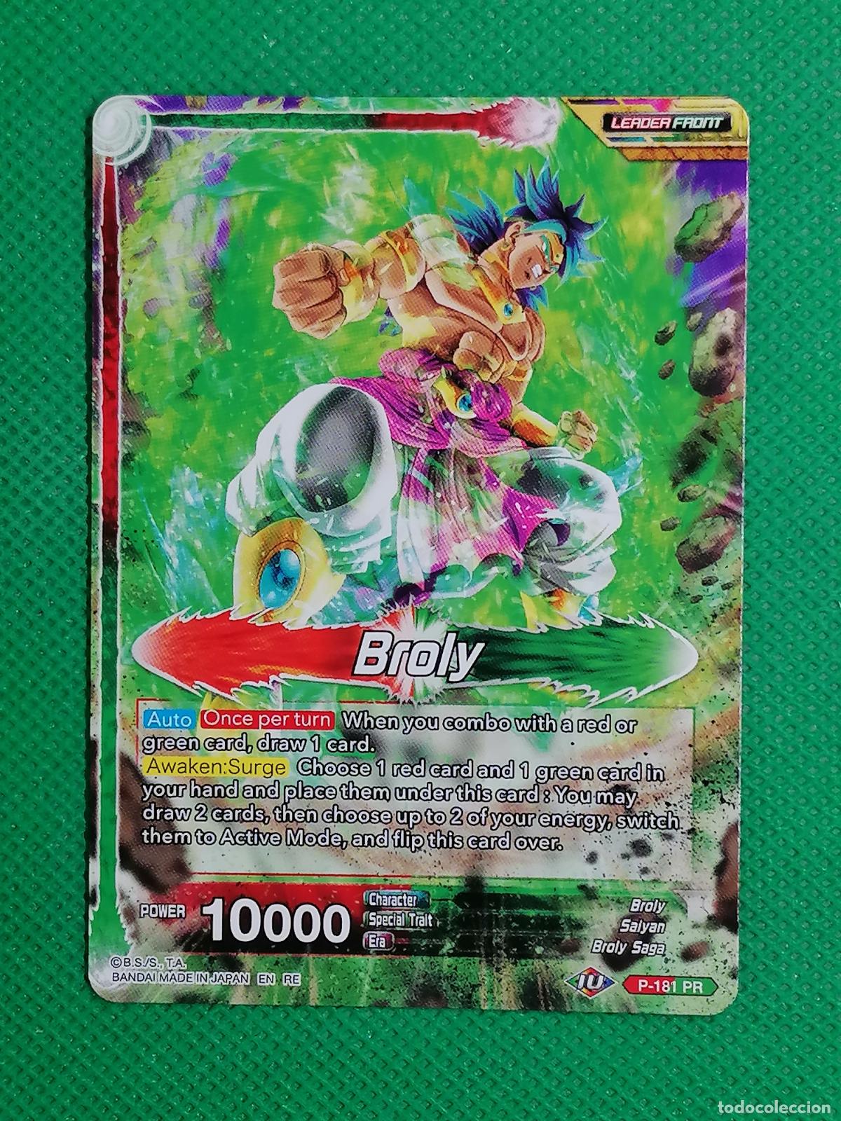 p - 181 pr broly - broly surge of brutality dra - Buy Antique trading cards on todocoleccion p - 181 pr broly - broly surge of brutality dra - Buy Antique trading cards on todocoleccion