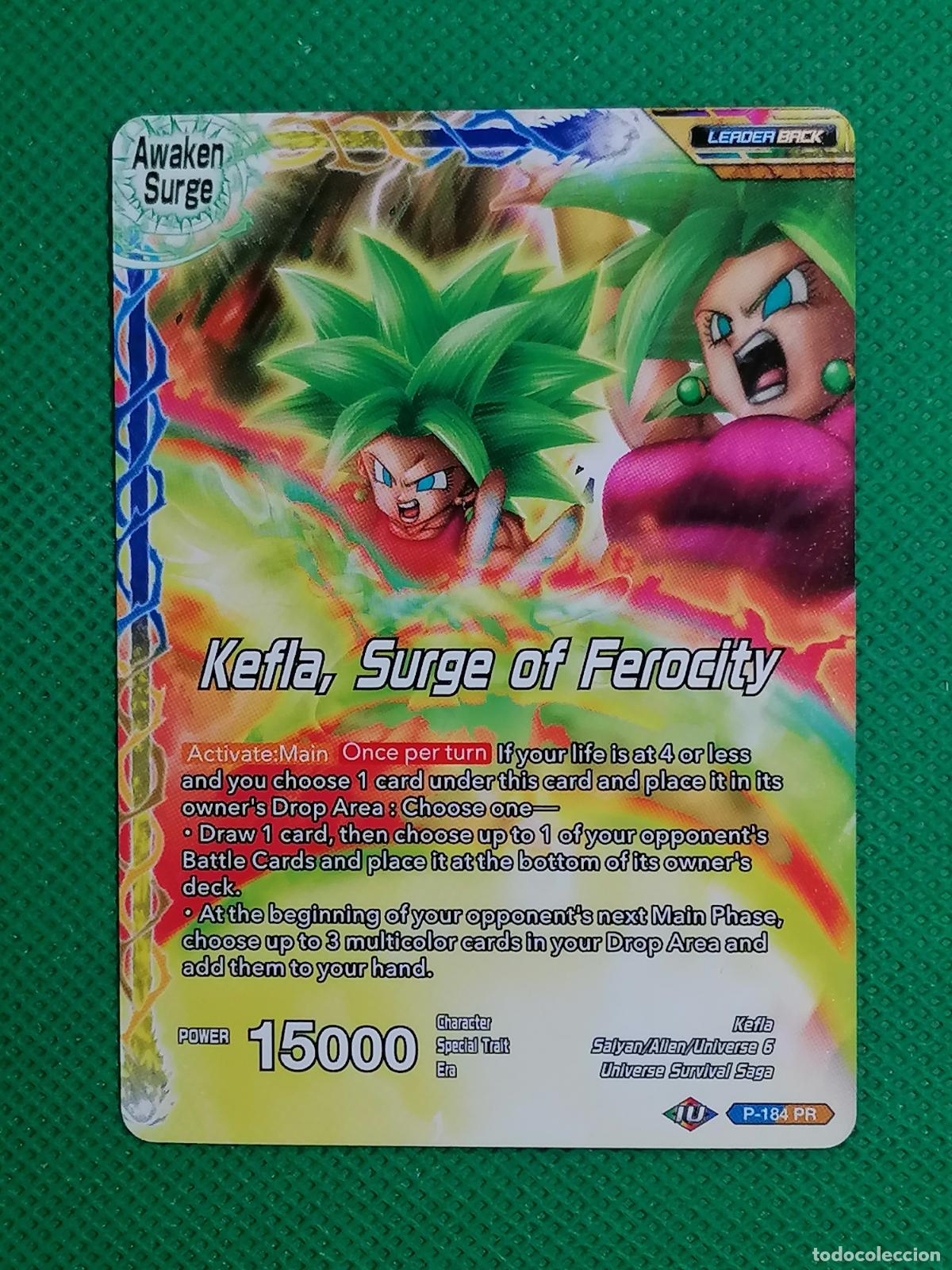 p - 184 pr kefla - kefla surge of ferocity drag - Buy Antique trading cards  on todocoleccion