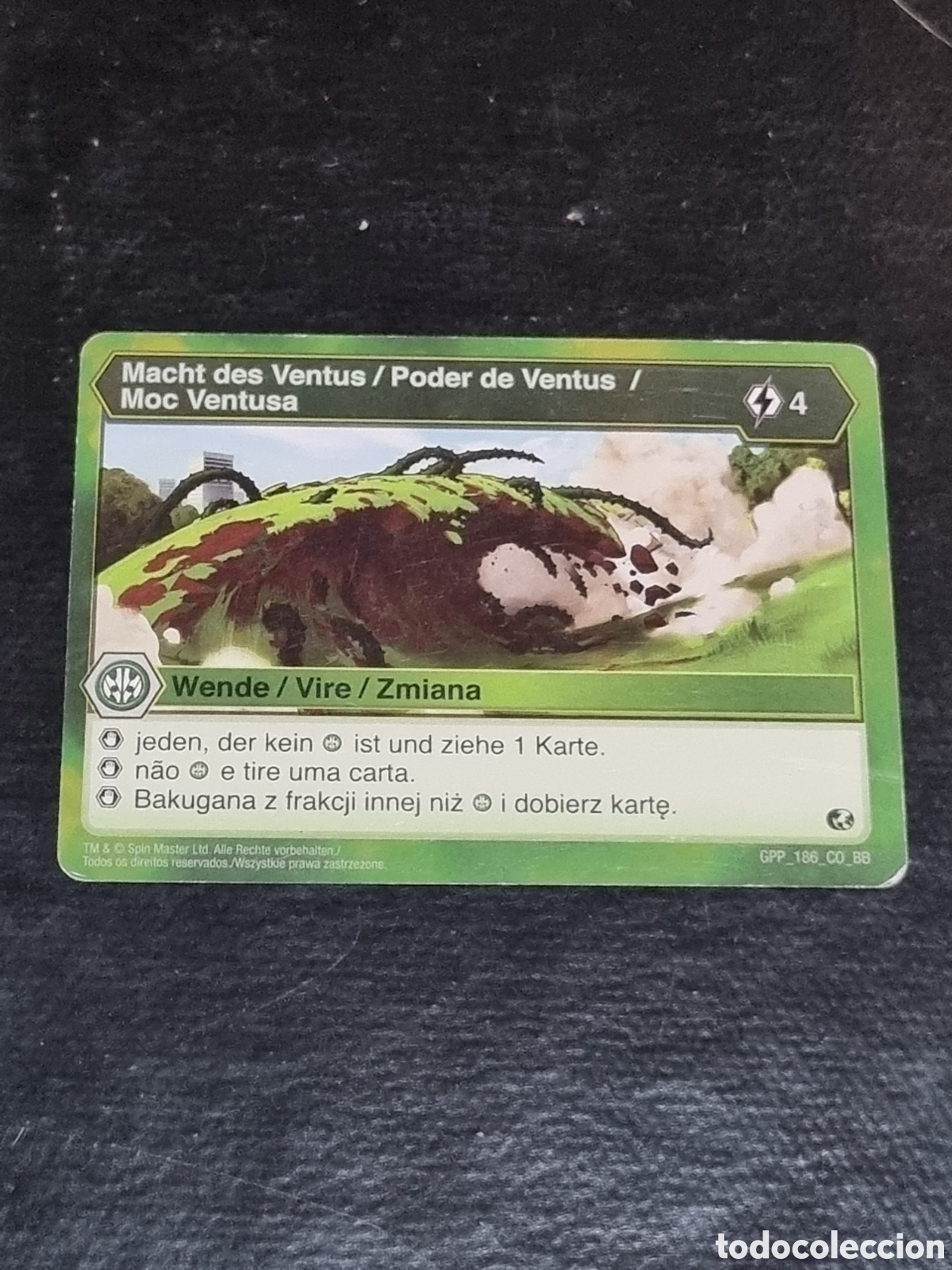 Trading cards: CARTA BAKUGAN - PODER DE VENTUS - Foto 1