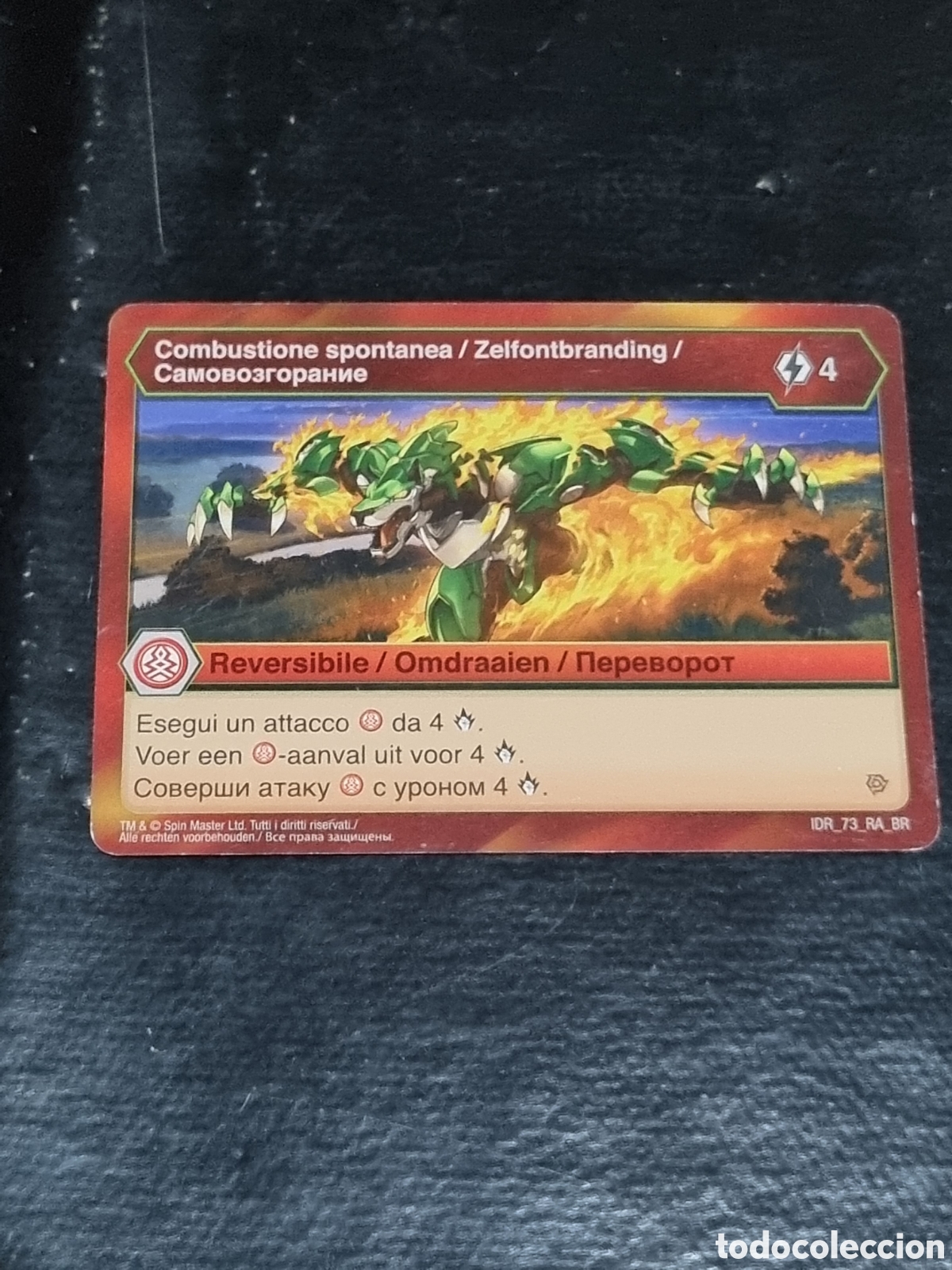 Trading cards: CARTA BAKUGAN - COMBUSTI&Oacute;N ESPONT&Aacute;NEA - Foto 1