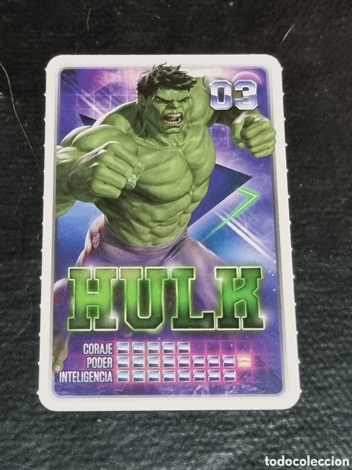Trading cards: 3 - HULK - CARREFOUR DESCUBRE TU PODER - Foto 1