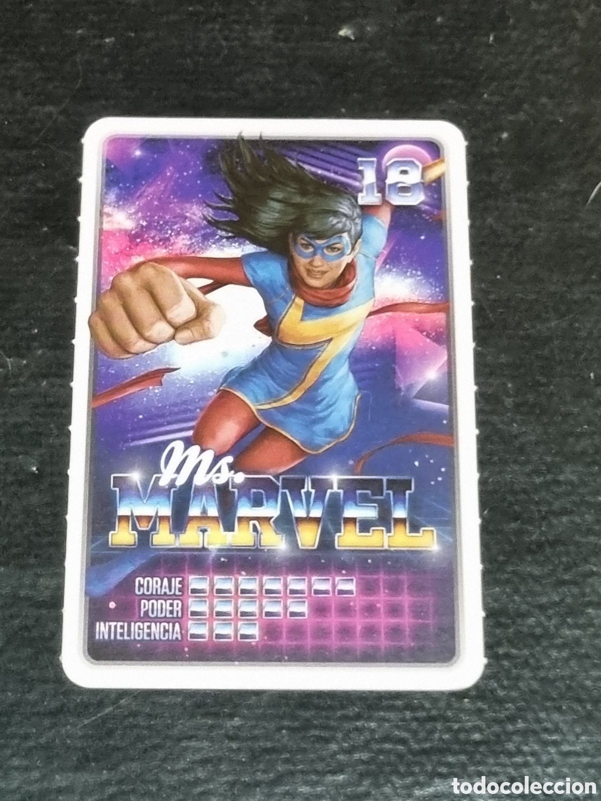 Trading cards: 18 - MS. MARVEL - CARREFOUR DESCUBRE TU PODER - Foto 1