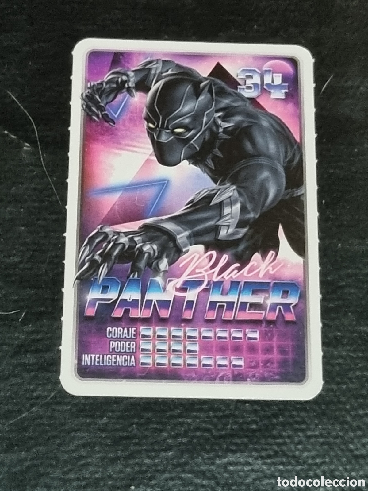 Trading cards: 34 - BLACK PANTHER - CARREFOUR DESCUBRE TU PODER - Foto 1