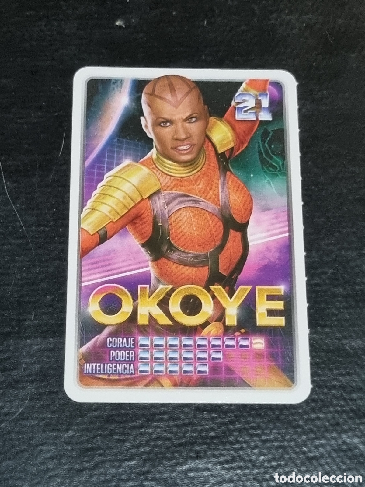 Trading cards: 21 - OKOYE - CARREFOUR DESCUBRE TU PODER - Foto 1